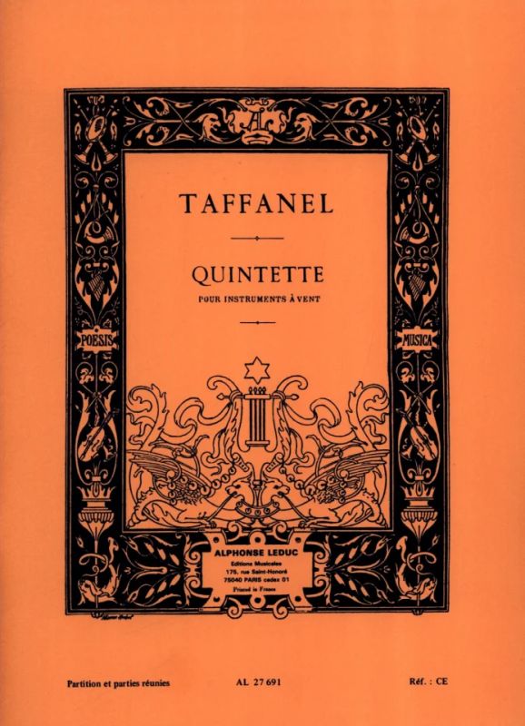 Paul Taffanel - Quintette a Vent