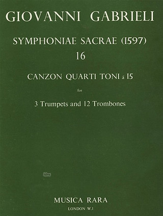 Giovanni Gabrieli - Sacrae Symphoniae (1597) Nr.16