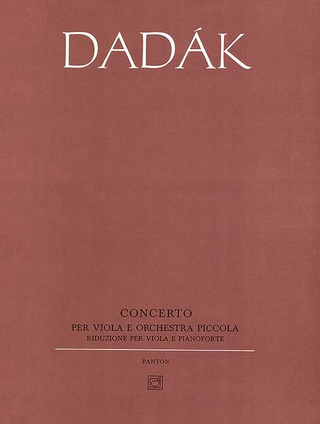 Dadak, Jaromir - Concerto