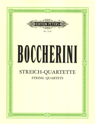 Luigi Boccherini - Streichquartette [9 ausgewählte]
