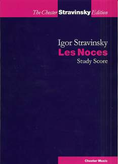 Igor Strawinsky et al. - Les Noces (Study Score)