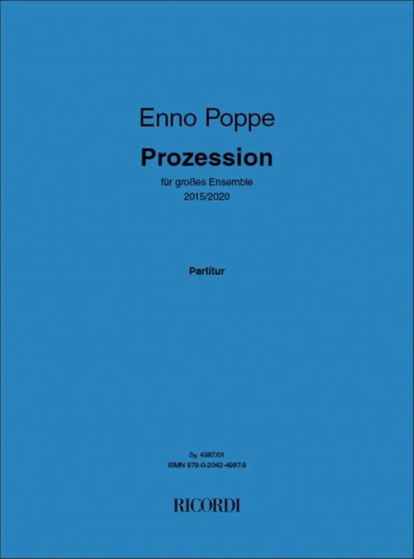 Enno Poppe - Prozession