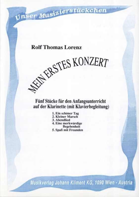 Rolf Thomas Lorenz - Mein Erstes Konzert