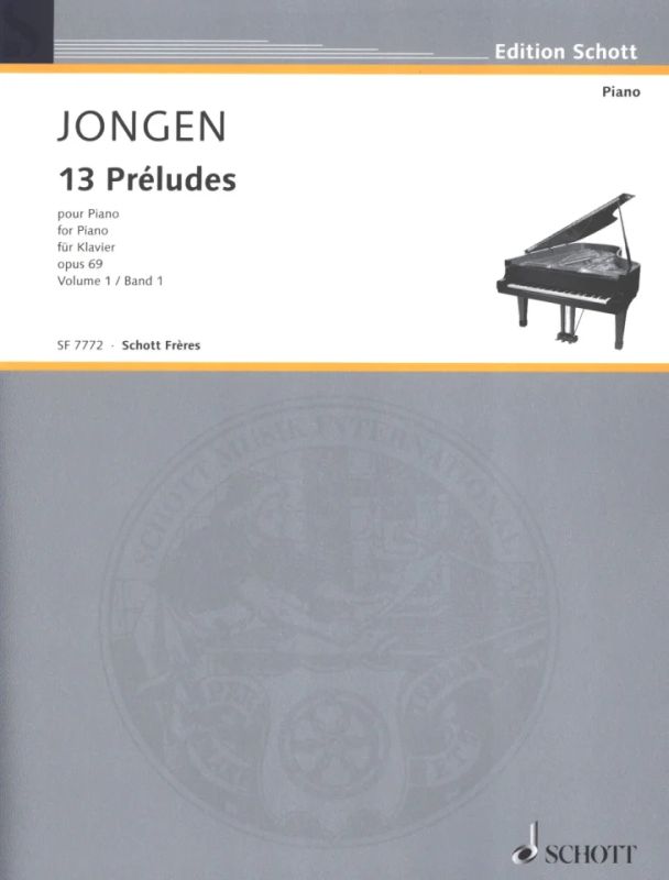 Joseph Jongen - 13 Préludes op. 69