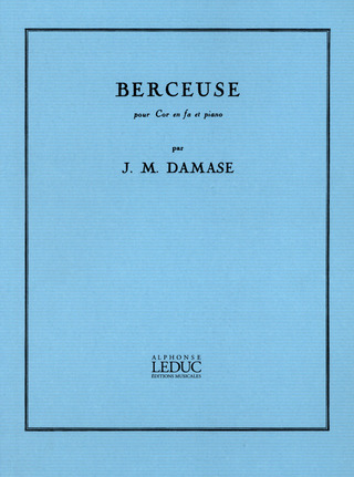 Jean-Michel Damase - Berceuse Cor En Fa Et Piano