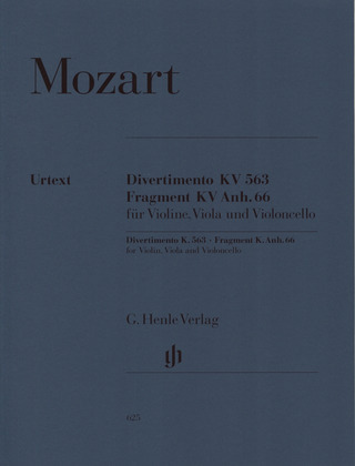 Wolfgang Amadeus Mozart - Divertimento KV 563 / Fragment KV Anh. 66