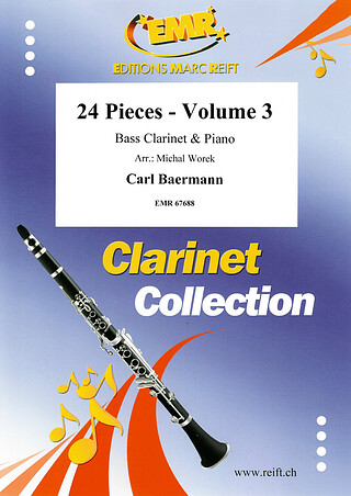 Carl Baermann - 24 Pieces -  Volume 3