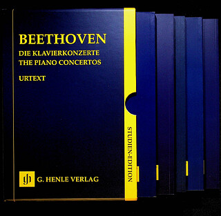 Ludwig van Beethoven: Die Klavierkonzerte im Schuber