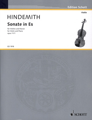 Paul Hindemith - Sonate in Es op. 11/1