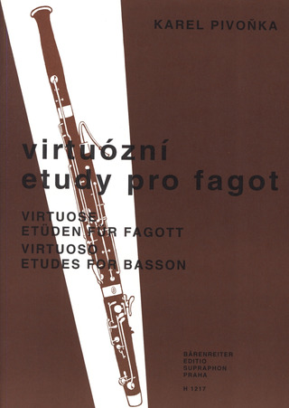 Karel Pivonka: Virtuose Etüden für Fagott