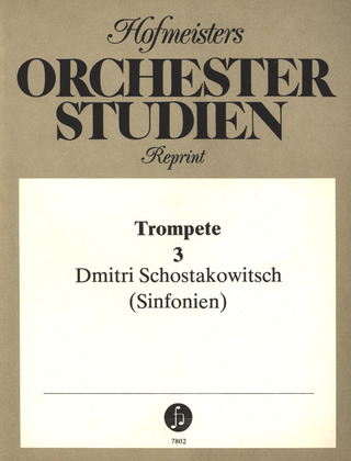 Dmitri Schostakowitsch: Orchesterstudien Trompete, Heft 3: Schostakowitsch