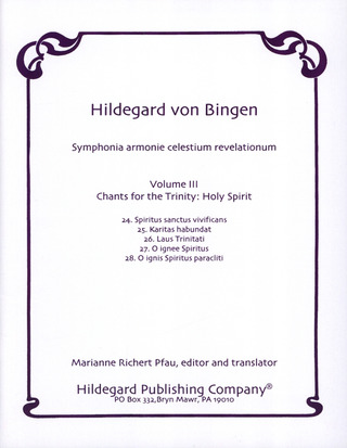 Hildegard von Bingen - Symphonia Armoniae Caelestium Revelationum 3