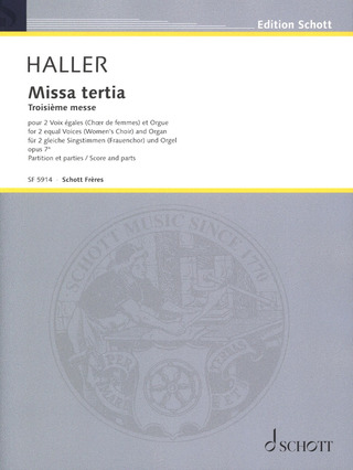 Michael Haller - Missa tertia op. 7A