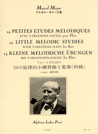 Marcel Moyse - 24 little melodic Studies with variations