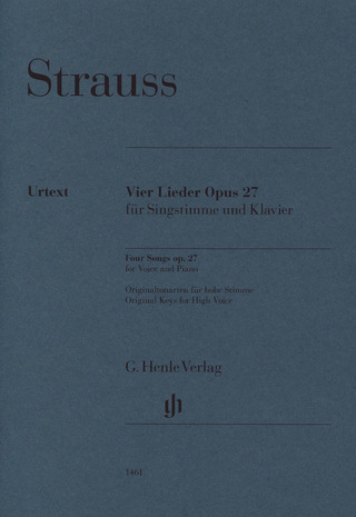 Richard Strauss et al.: Vier Lieder op. 27