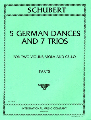 Franz Schubert - Five German Dances & Seven Trios D 90