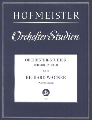 Richard Wagner: Orchesterstudien für Violoncello, Heft 18