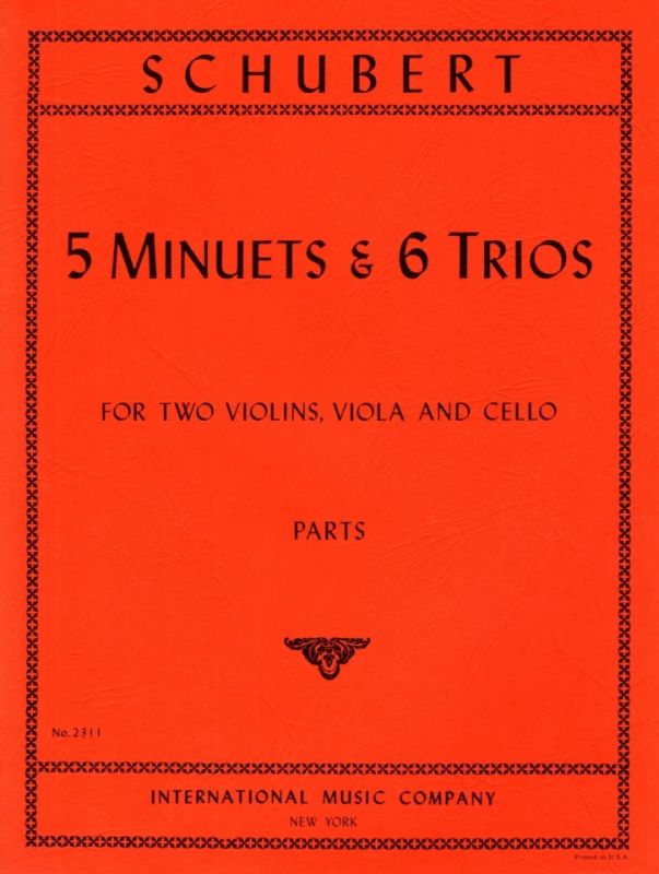 Franz Schubert - Five Minuets & Six Trios