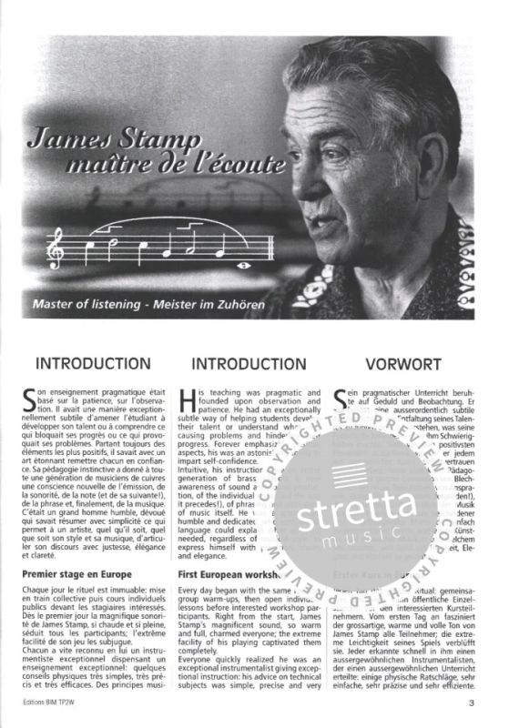 Jean-Christophe Wiener - Wie spielt man die Warm-ups von James Stamp? (1)