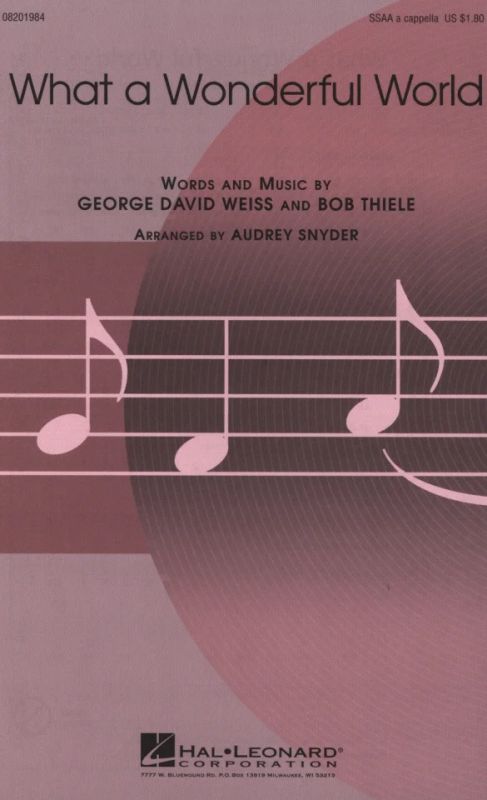 George David Weissi inni - What A Wonderful World