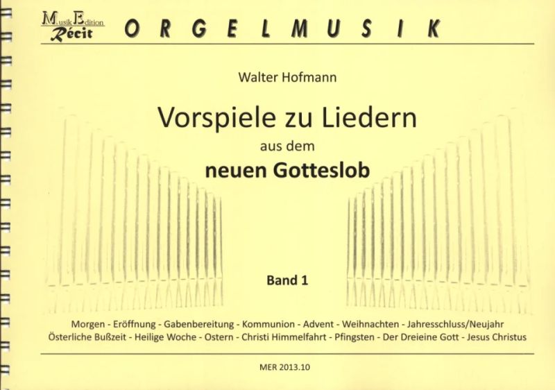 Walter Hofmann - Vorspiele zu Liedern aus dem neuen Gotteslob 1