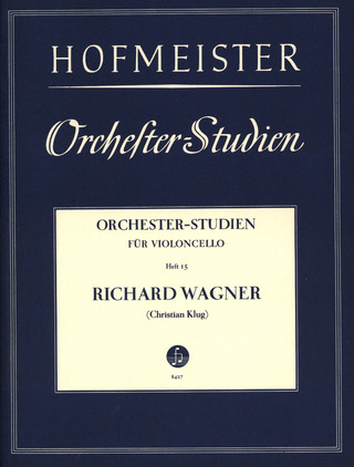 Richard Wagner: Orchesterstudien für Violoncello, Heft 15