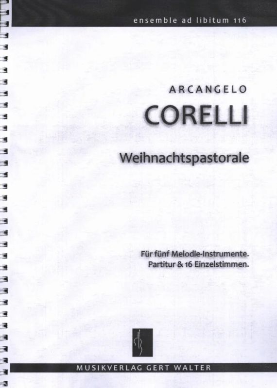 Arcangelo Corelli - Weihnachtspastorale