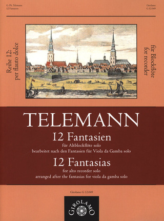 Georg Philipp Telemann - 12 Fantasias
