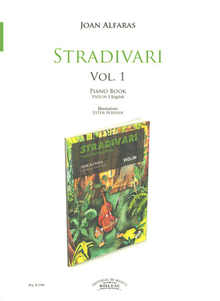 Joan Alfaras - Stradivari Violin Method 1 – Piano Book