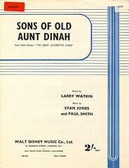 Stan Davis Jones i inni - Sons Of Old Aunt Dinah (from 'The Great Locomotive Chase')