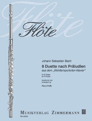 Johann Sebastian Bach - 8 Duette nach Präludien