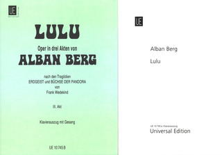 Alban Berg - Lulu (Akt 1-3)