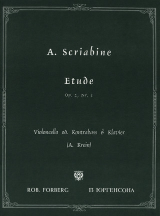 Alexander Skrjabin - Etude, op.2,1