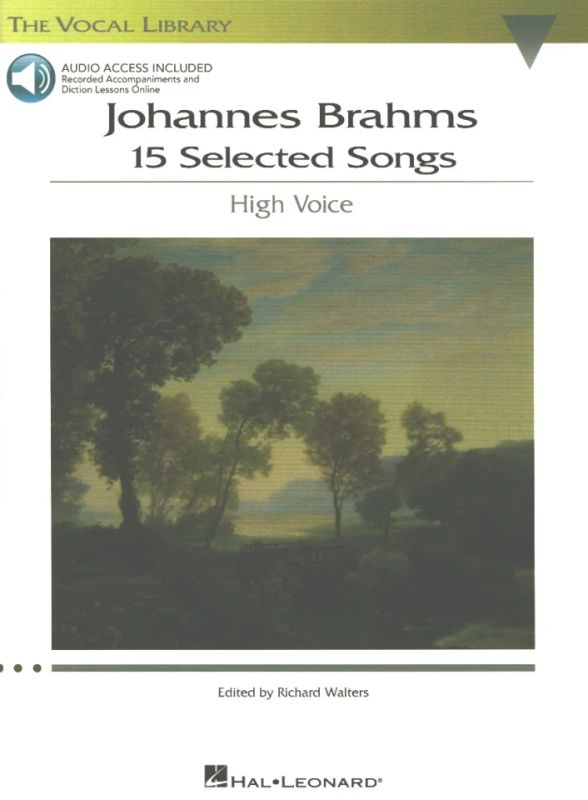 Johannes Brahms - 15 Selected Songs – high voice