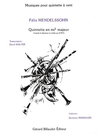 Felix Mendelssohn Bartholdy: Quintett Es-Dur Nach Dem Streichquartett Op 12/1