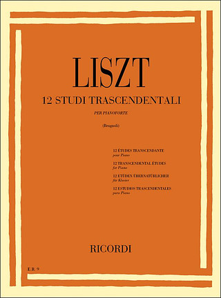 Franz Liszt y otros. - 12 Studi Trascendentali