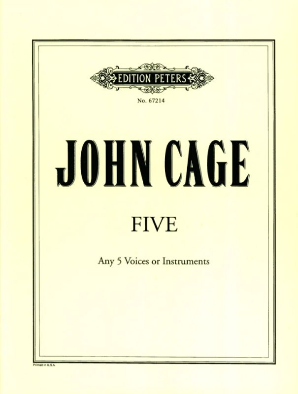 John Cage - Five