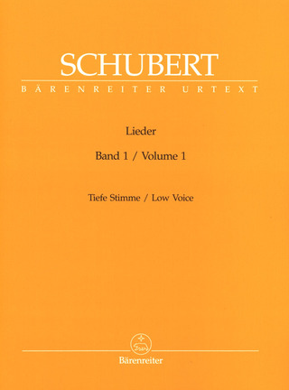 Franz Schubert - Lieder 1 (Low Voice)