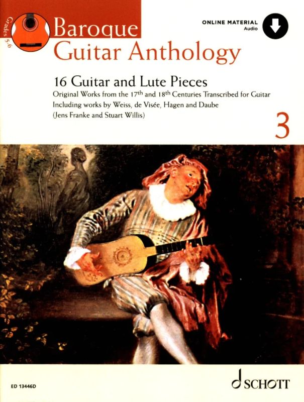 Jens Franke - Baroque Guitar Anthology 3