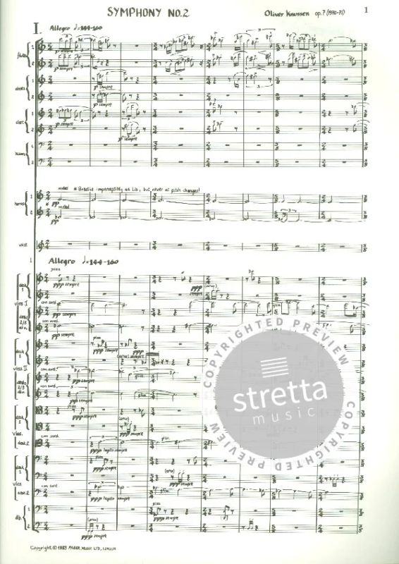 Oliver Knussen - Sinfonie 2 Op 7 (1970/71) (1)