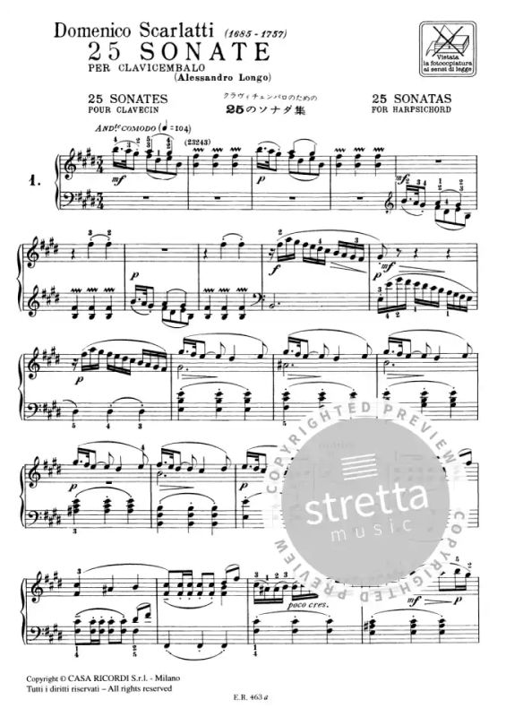 Domenico Scarlatti - 25 Sonaten (2)