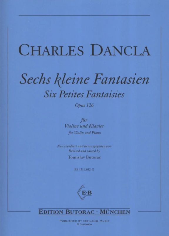 Charles Dancla - Sechs kleine Fantasien op. 126