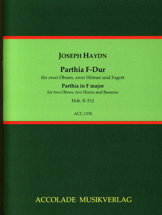 Joseph Haydn: Parthia in F major Hob.II:F12