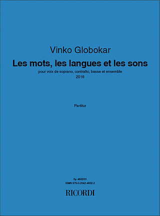 Vinko Globokar - Les mots, les langues et les sons