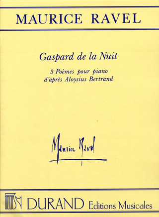 Maurice Ravel - Gaspard De La Nuit Piano
