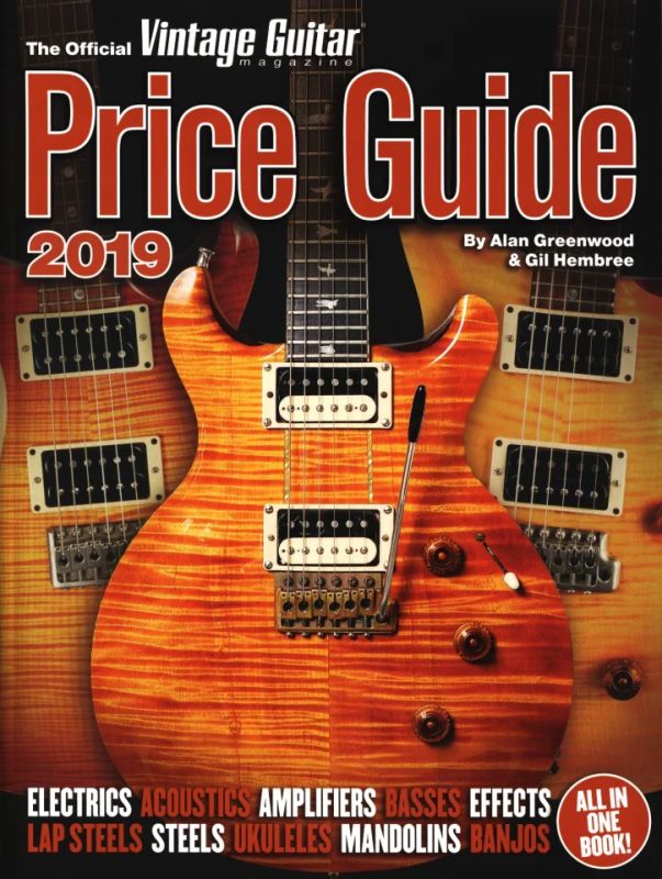 Alan Greenwoodm fl. - The Official Vintage Guitar Magazine Price Guide 2019