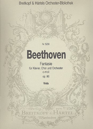 Ludwig van Beethoven - Chorfantasie c-Moll op. 80