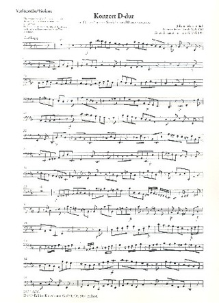 J.S. Bach - Konzert D-Dur BWV 1053
