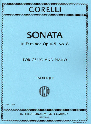 Arcangelo Corelli - Sonata D minor Op. 5 No. 8
