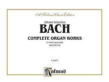 Johann Sebastian Bach - Bach: Complete Organ Works, Volume VIII